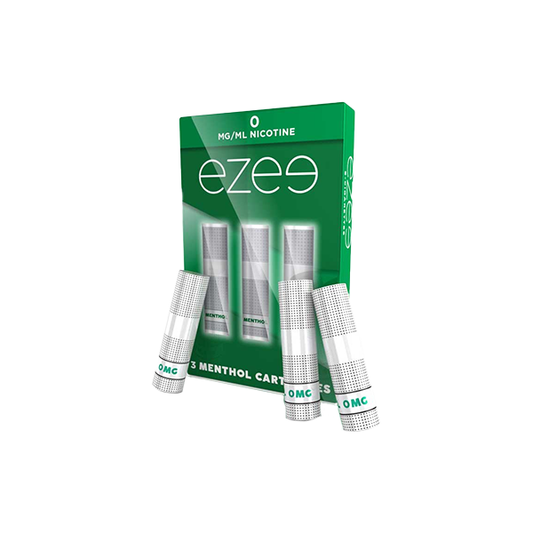 0mg Ezee E-cigarette Cartridges Menthol 1050 Puffs - www.justgovape.co.uk