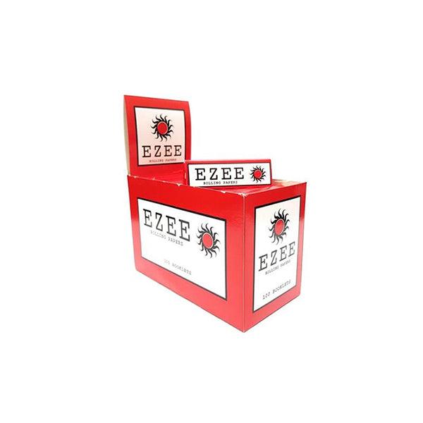 100  Ezee Red Cut Corner Regular Rolling Papers - www.justgovape.co.uk