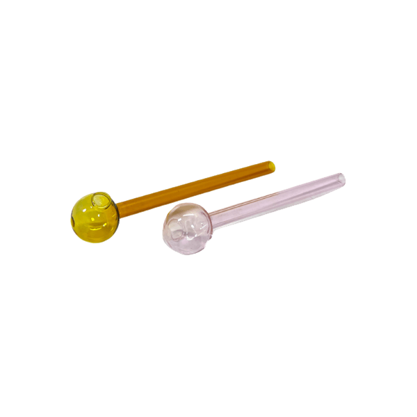 10 X Smoking Glass Pipe 15cm - BL132 - GS1054 - www.justgovape.co.uk