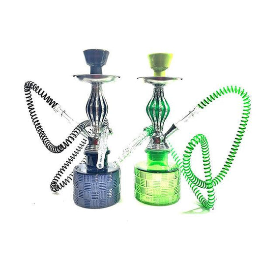 6 x Small Single Hose Shisha Hookah - A6 - www.justgovape.co.uk