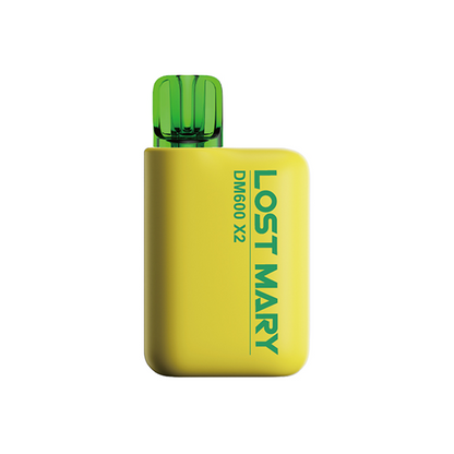 20mg Lost Mary DM600 X2 Disposable Pod Kit 1200 Puffs - Twin Pack - www.justgovape.co.uk