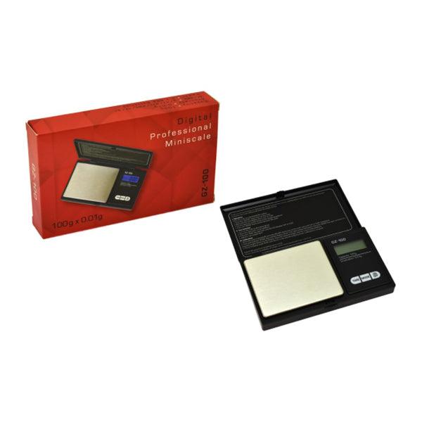 Professional Digital Mini Scale 0.01g - 100g GZ-100 - www.justgovape.co.uk