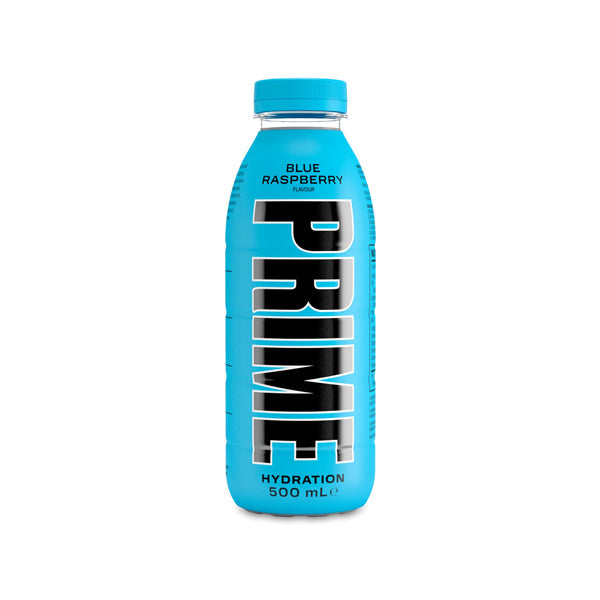 PRIME Hydration Blue Raspberry Sports Drink 500ml - www.justgovape.co.uk