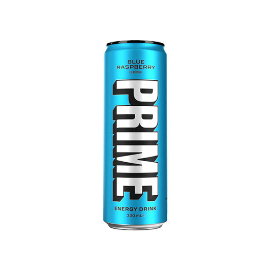 PRIME Energy USA Blue Raspberry Drink Can 355ml - www.justgovape.co.uk