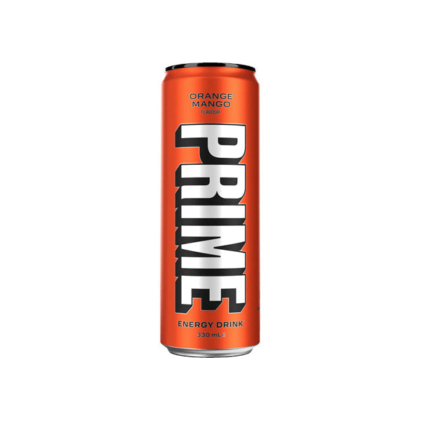 PRIME Energy USA Orange Mango Drink Can 355ml - www.justgovape.co.uk