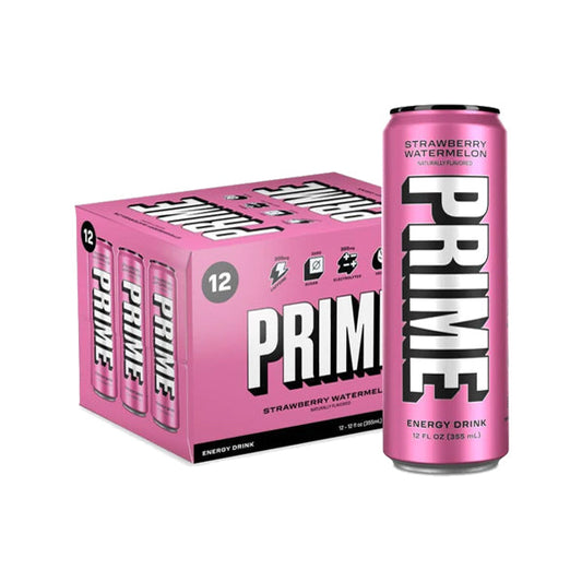 PRIME Energy USA Strawberry Watermelon Drink Can 355ml - www.justgovape.co.uk