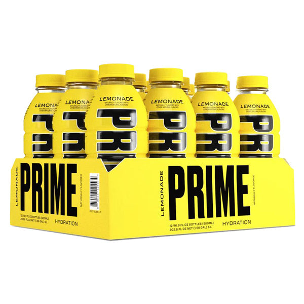 SHORT DATED :: PRIME Hydration USA Lemonade Sports Drink 500ml - www.justgovape.co.uk