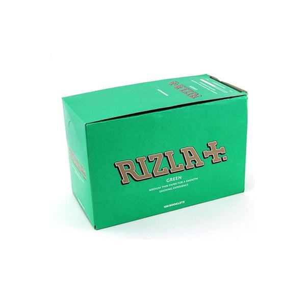 100 Green Regular Rizla Rolling Papers - www.justgovape.co.uk