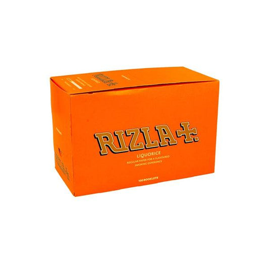 100 Liquorice Regular Rizla Rolling Papers - www.justgovape.co.uk