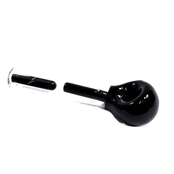 Spoon Shape Glass Pipe - WG - 007 - www.justgovape.co.uk