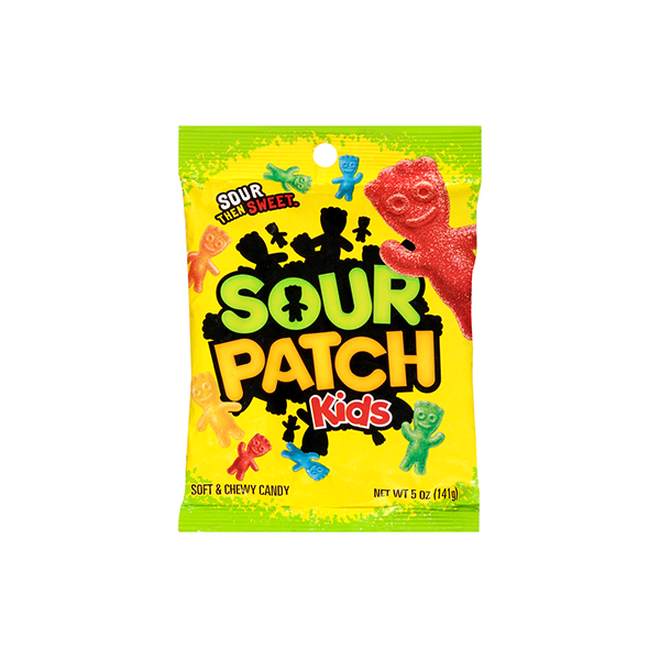 USA Sour Patch Kids original Share Bag - 141g - www.justgovape.co.uk