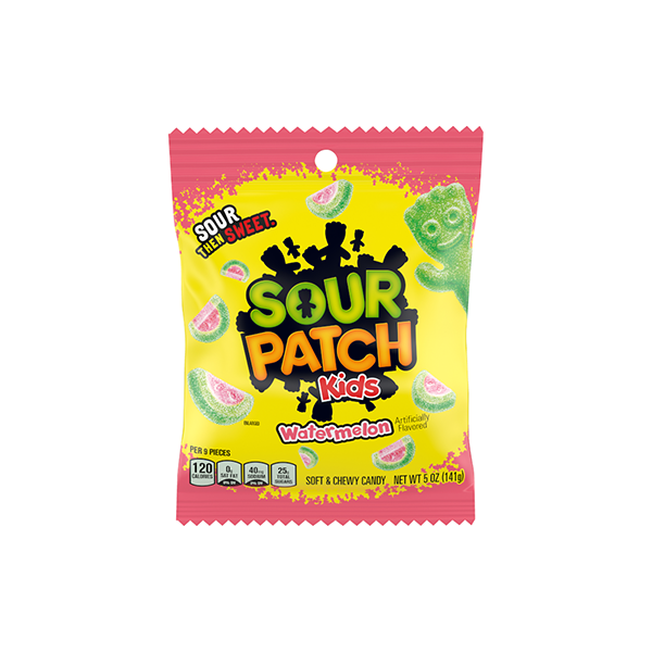 USA Sour Patch Kids Watermelon Share Bag - 141g - www.justgovape.co.uk