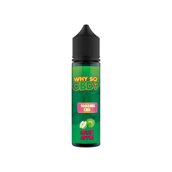 Why So CBD? 1000mg Full Spectrum CBD E-liquid 60ml - www.justgovape.co.uk