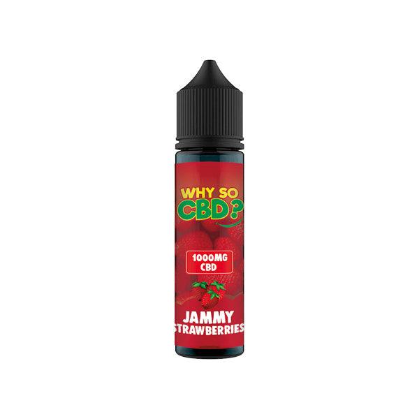 Why So CBD? 1000mg Full Spectrum CBD E-liquid 60ml - www.justgovape.co.uk