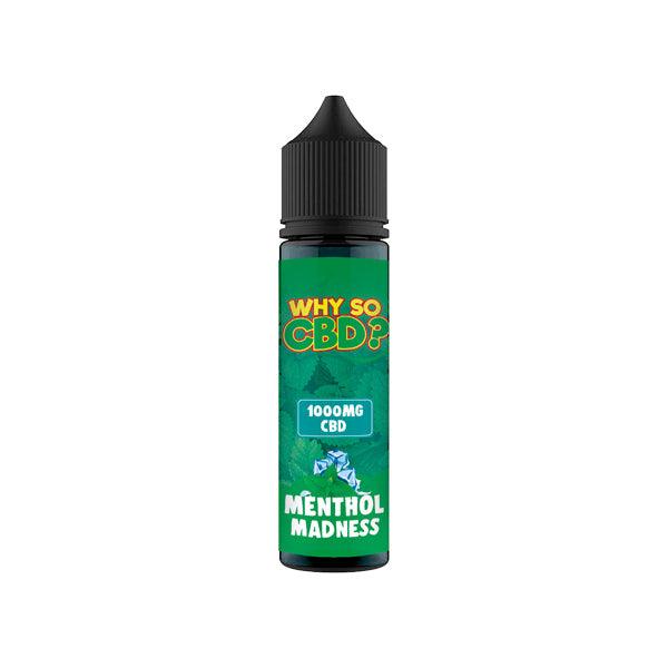 Why So CBD? 1000mg Full Spectrum CBD E-liquid 60ml - www.justgovape.co.uk