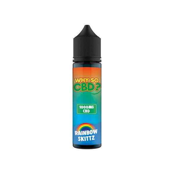 Why So CBD? 1000mg Full Spectrum CBD E-liquid 60ml - www.justgovape.co.uk