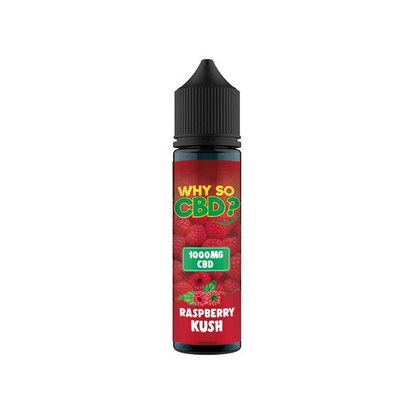 Why So CBD? 1000mg Full Spectrum CBD E-liquid 60ml - www.justgovape.co.uk