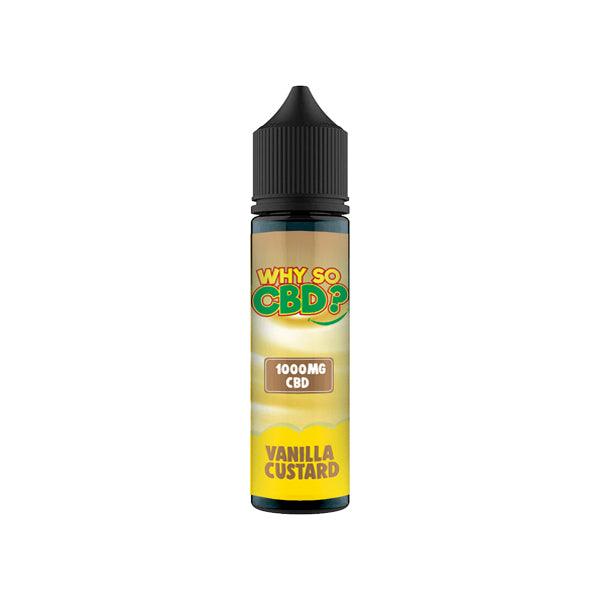 Why So CBD? 1000mg Full Spectrum CBD E-liquid 60ml - www.justgovape.co.uk