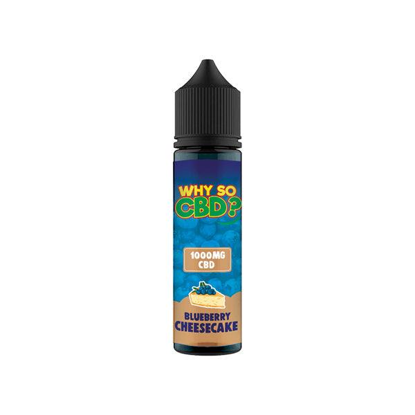 Why So CBD? 1000mg Full Spectrum CBD E-liquid 60ml - www.justgovape.co.uk