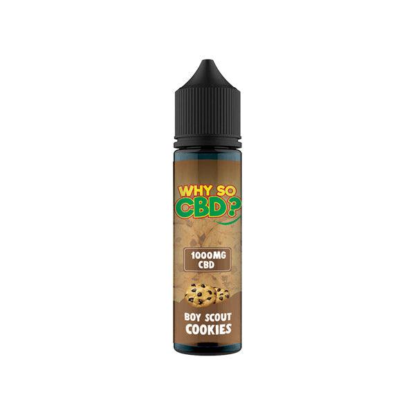 Why So CBD? 1000mg Full Spectrum CBD E-liquid 60ml - www.justgovape.co.uk