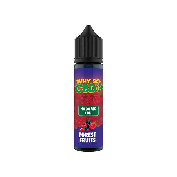 Why So CBD? 1000mg Full Spectrum CBD E-liquid 60ml - www.justgovape.co.uk