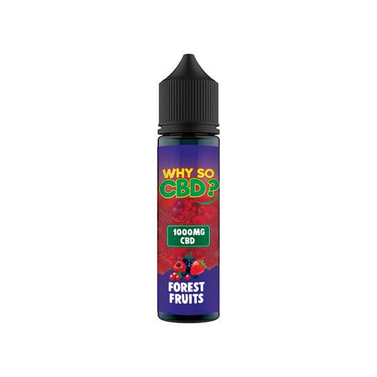 Why So CBD? 1000mg Full Spectrum CBD E-liquid 60ml - www.justgovape.co.uk