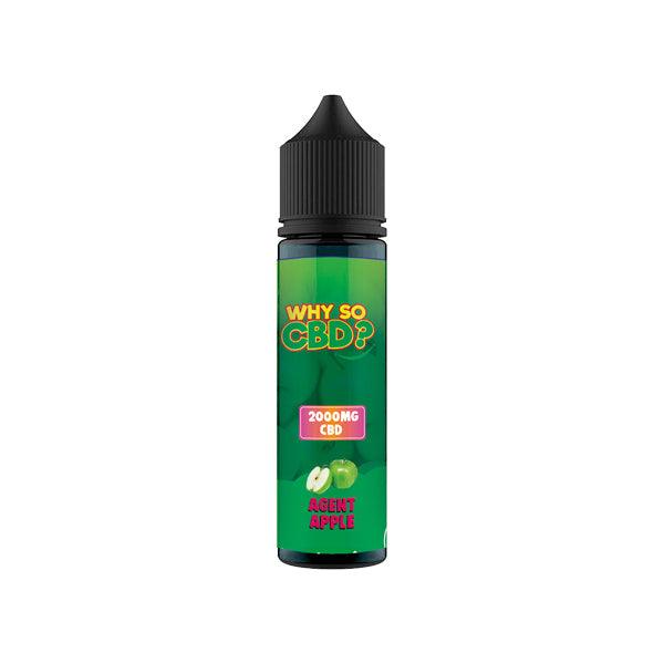 Why So CBD? 2000mg Full Spectrum CBD E-liquid 60ml - www.justgovape.co.uk