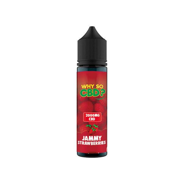 Why So CBD? 2000mg Full Spectrum CBD E-liquid 60ml - www.justgovape.co.uk