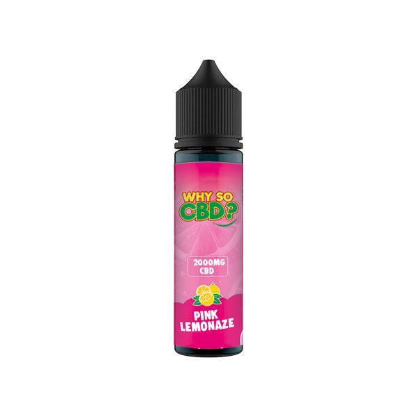 Why So CBD? 2000mg Full Spectrum CBD E-liquid 60ml - www.justgovape.co.uk