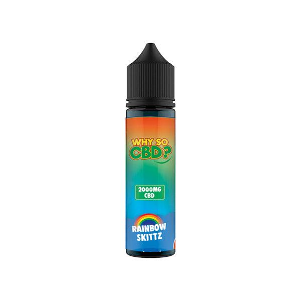 Why So CBD? 2000mg Full Spectrum CBD E-liquid 60ml - www.justgovape.co.uk