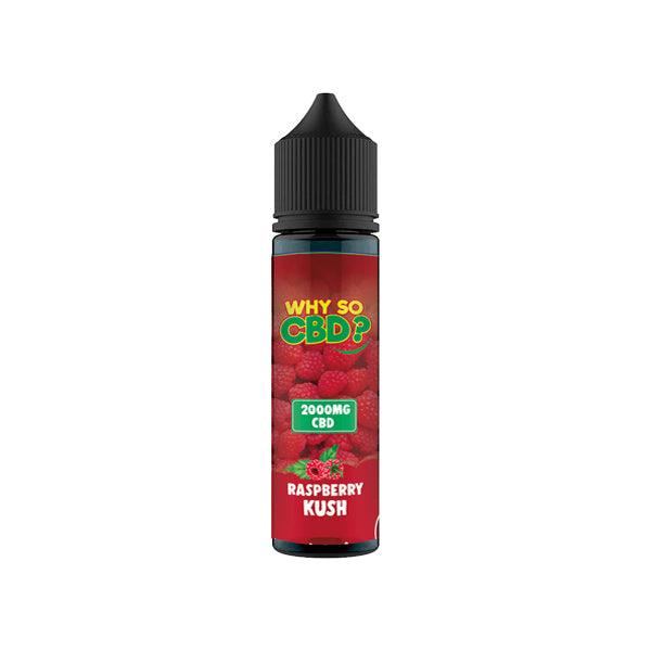 Why So CBD? 2000mg Full Spectrum CBD E-liquid 60ml - www.justgovape.co.uk