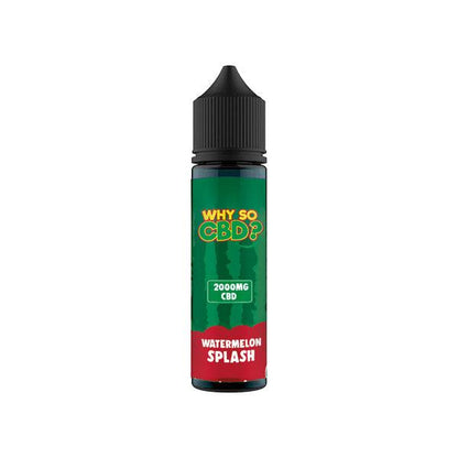 Why So CBD? 2000mg Full Spectrum CBD E-liquid 60ml - www.justgovape.co.uk