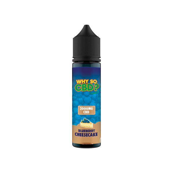 Why So CBD? 2000mg Full Spectrum CBD E-liquid 60ml - www.justgovape.co.uk