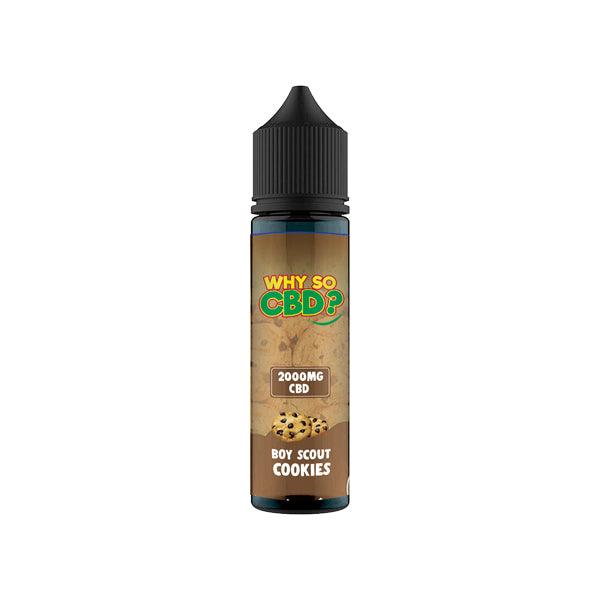 Why So CBD? 2000mg Full Spectrum CBD E-liquid 60ml - www.justgovape.co.uk