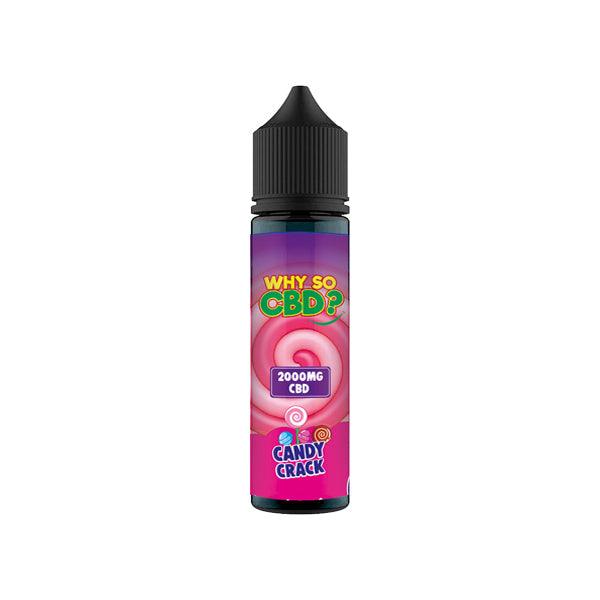 Why So CBD? 2000mg Full Spectrum CBD E-liquid 60ml - www.justgovape.co.uk