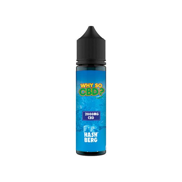 Why So CBD? 2000mg Full Spectrum CBD E-liquid 60ml - www.justgovape.co.uk