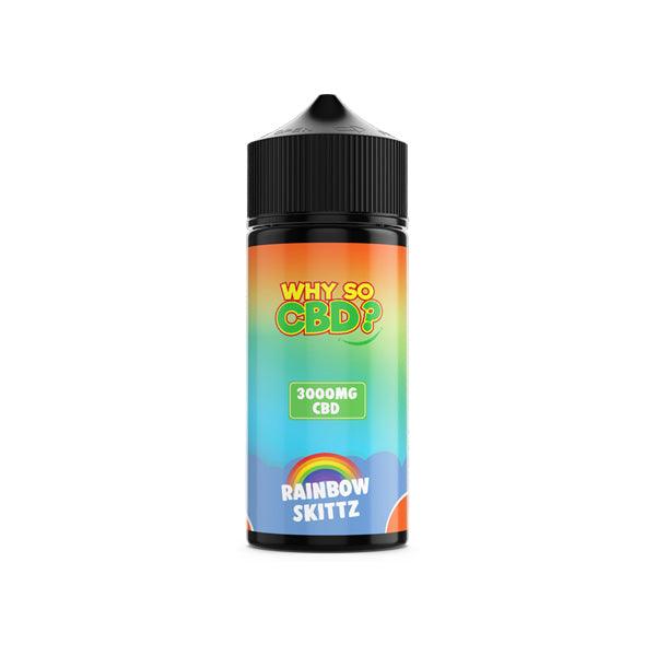 Why So CBD? 3000mg Full Spectrum CBD E-liquid 120ml - www.justgovape.co.uk