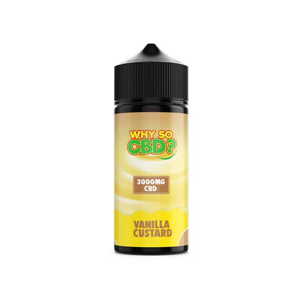 Why So CBD? 3000mg Full Spectrum CBD E-liquid 120ml - www.justgovape.co.uk