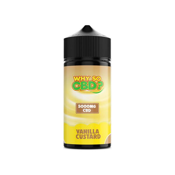 Why So CBD? 5000mg Full Spectrum CBD E-liquid 120ml - www.justgovape.co.uk