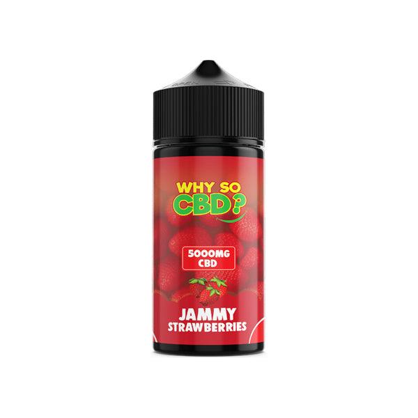 Why So CBD? 5000mg Full Spectrum CBD E-liquid 120ml - www.justgovape.co.uk