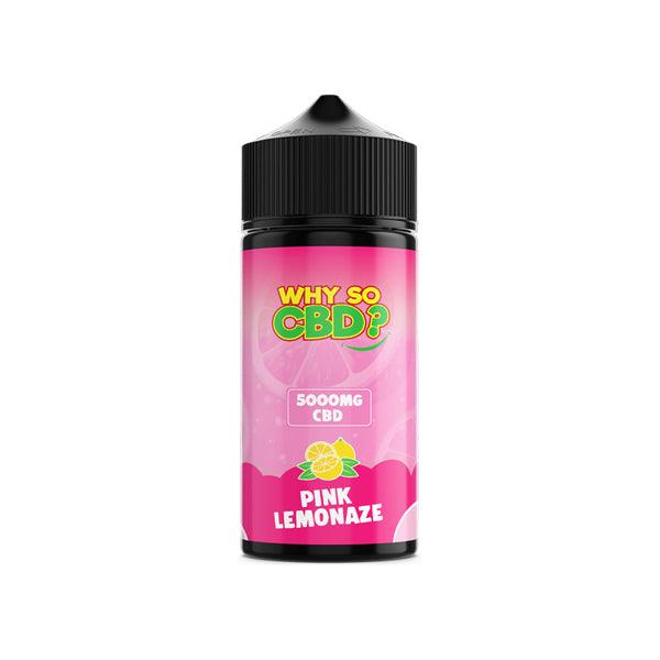 Why So CBD? 5000mg Full Spectrum CBD E-liquid 120ml - www.justgovape.co.uk