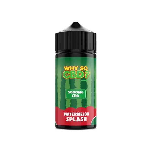 Why So CBD? 5000mg Full Spectrum CBD E-liquid 120ml - www.justgovape.co.uk