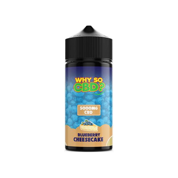 Why So CBD? 5000mg Full Spectrum CBD E-liquid 120ml - www.justgovape.co.uk