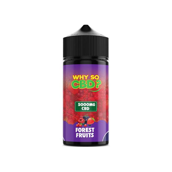 Why So CBD? 5000mg Full Spectrum CBD E-liquid 120ml - www.justgovape.co.uk