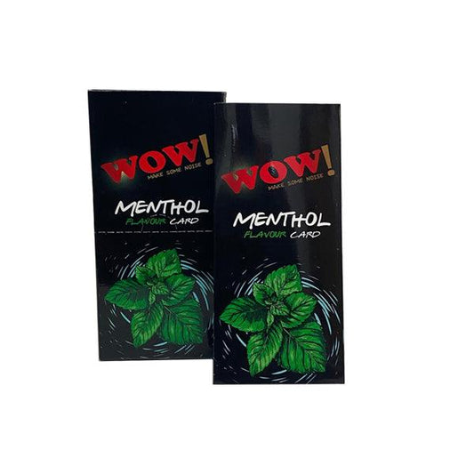 Wow Menthol Flavour Cards Infusions Pack of 20 - www.justgovape.co.uk