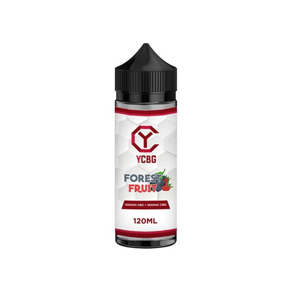 yCBG 1000mg CBD + 1000mg CBG E-liquid 120ml (BUY 1 GET 1 FREE) - www.justgovape.co.uk