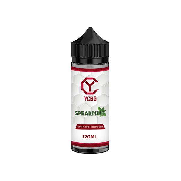 yCBG 1000mg CBD + 1000mg CBG E-liquid 120ml (BUY 1 GET 1 FREE) - www.justgovape.co.uk