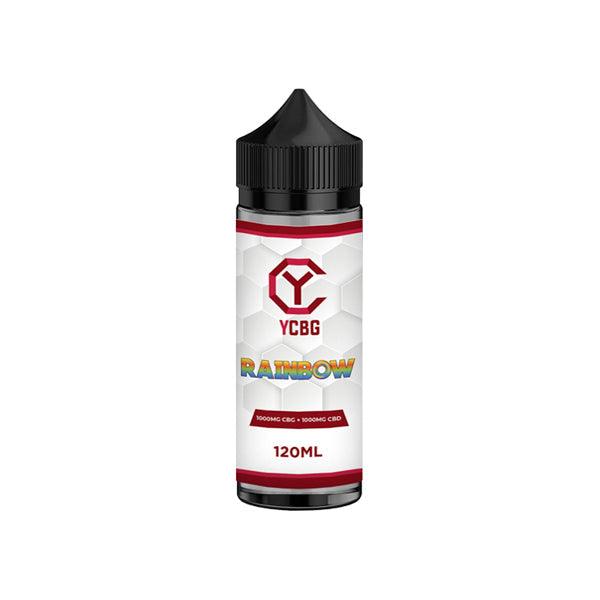 yCBG 1000mg CBD + 1000mg CBG E-liquid 120ml (BUY 1 GET 1 FREE) - www.justgovape.co.uk