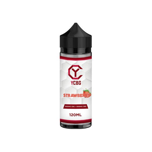 yCBG 1000mg CBD + 1000mg CBG E-liquid 120ml (BUY 1 GET 1 FREE) - www.justgovape.co.uk