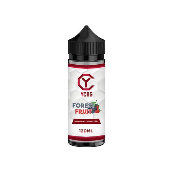 yCBG 500mg CBD + 500mg CBG E-liquid 120ml (BUY 1 GET 1 FREE) - www.justgovape.co.uk